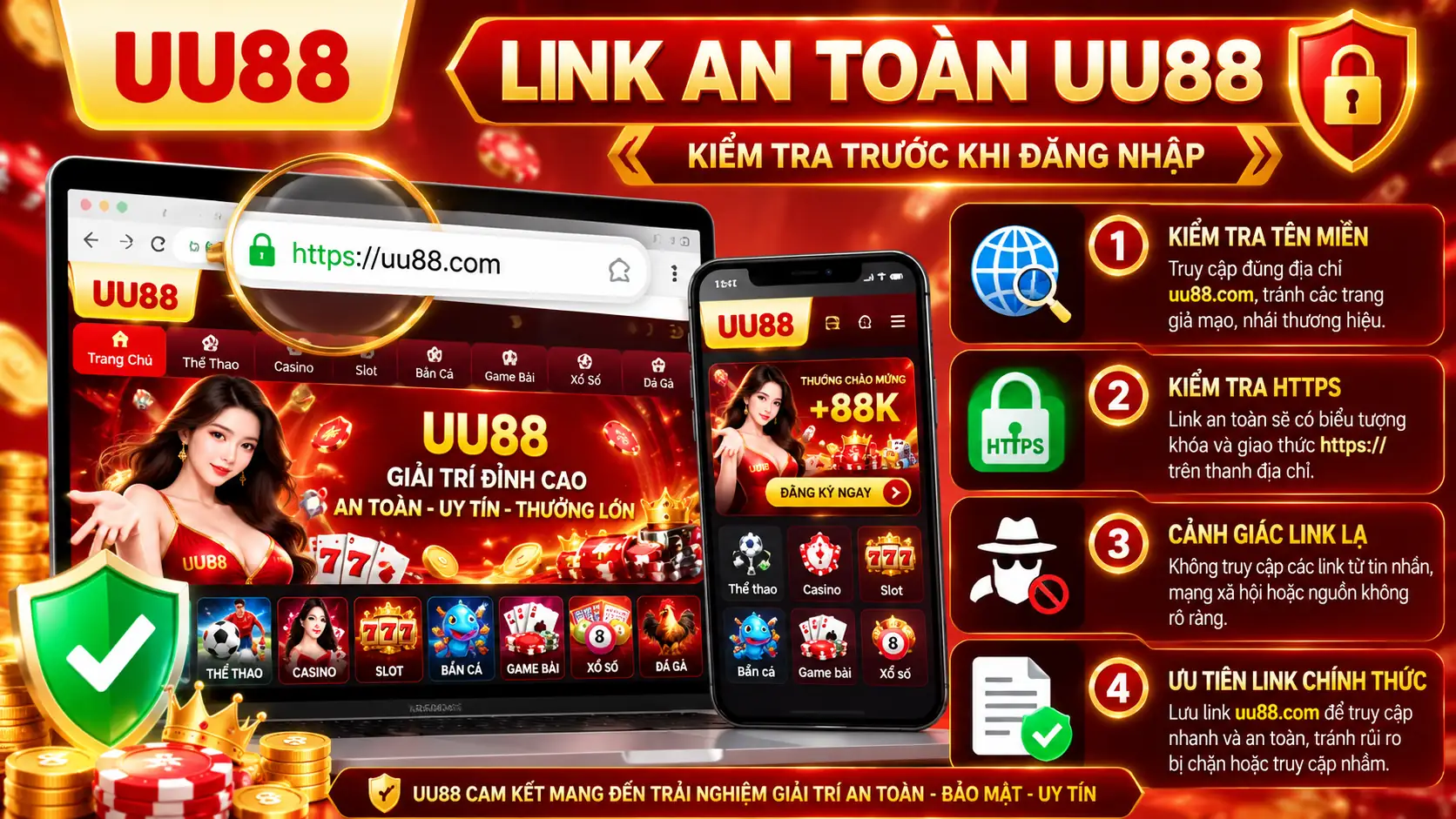 Link An Toàn UU88